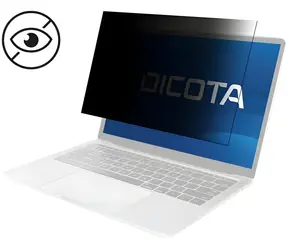Dicota Filtr na ochranu soukromí 15,6" (16:10) / Filtr na ochranu soukromí / magnetický / 2stranný / univerzální