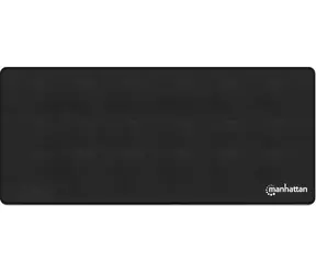 Manhattan Herní podložka pod myš černá / Podložka pod myš / textilní povrch / XXL / 800x350 mm