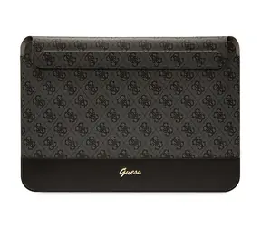Guess 4G Stripe Metal Logo černá / Pouzdro na notebook / 14"