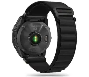 Tech-Protect Nylon Pro černá / Řemínek / Garmin Fenix 3 & 5X & 3HR & 5X Plus & 6X & 6X Pro & 7X