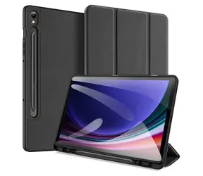 Dux Ducis Domo černá / Flipové pouzdro pro Samsung Galaxy Tab S9 / Funkce automatického uspání