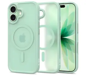 Tech-Protect MagMat MagSafe iPhone 17 transparentní zelená / Kryt / MagSafe