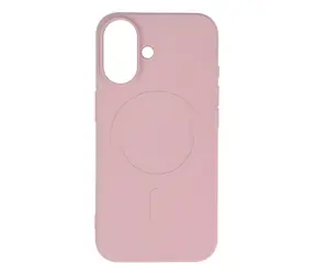 Hurtel Liquid Silicone iPhone 16e/17e růžová / Kryt / Silikon / MagSafe