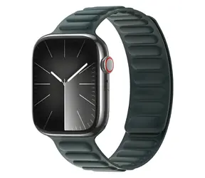 Dux Ducis Strap BL zelená / Magnetický řemínek / Apple Watch 38/40/41 mm