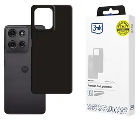 3mk Matt Case černá / Ochranný kryt / Motorola Moto G75