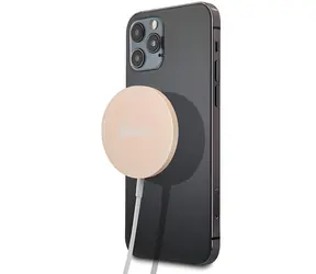 Guess Bezdrátová nabíječka MagSafe 15W zlatá / Bezdrátová nabíječka / 15W / MagSafe
