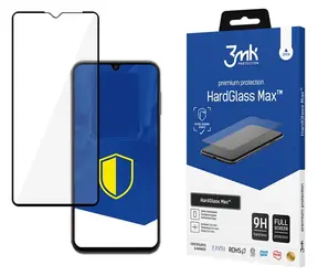 3mk HardGlass Max Black pro Samsung Galaxy A14 4G/5G / Ochranné sklo / Celoplošné tvrzené