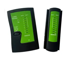 W-Star WS468EC černá / Tester kabelů / RJ45, RJ11 / LED indikace