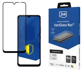 3mk HardGlass Max černá / Tvrzené sklo / Xiaomi Redmi 14C, Poco C75, Redmi A4 5G / Full Coverage