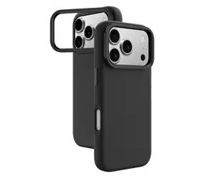 AmazingThing Glamour iPhone 17 Pro černá / Kryt se stojánkem / MagSafe