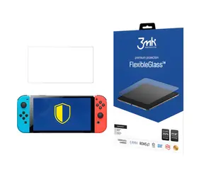 3mk FlexibleGlass / Hybridní sklo / pro Nintendo Switch OLED / 8,3"