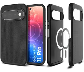 3mk Hardy Shockproof MagCase pro Google Pixel 11 Pro / Pouzdro / MagSafe / odolnost 3 m / vyměnitelná tlačítka