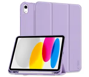 Tech-Protect SC Pen fialová / Pouzdro pro Apple iPad 10.9" (2022) / schránka na stylus