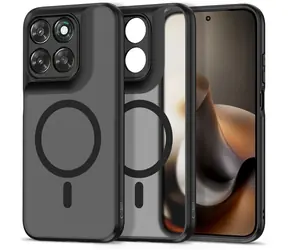 Tech-Protect Magmat MagSafe matná černá / Kryt / Motorola Moto G67/G77 / MagSafe