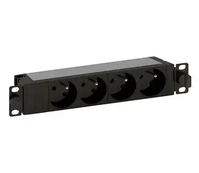 Legrand PDU 10" 4x230V / Rozvodný panel / 1U / 16A / kabel 1 m