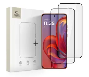Tech-Protect Glass Fit+ černá / Ochranné tvrzené sklo / Motorola Edge 50 Neo, Edge 60 Neo / 2 ks
