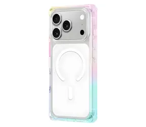 AmazingThing Omni Case transparentní-rainbow / Pouzdro / iPhone 17 Pro / MagSafe