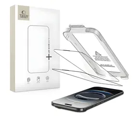 Tech-Protect Quick Set+ černá / Ochranné sklo / Apple iPhone 17 Air / 2 ks / Tvrzené sklo