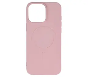 Hurtel Liquid Silicone Case MagSafe světle růžová / Silikonový kryt / Apple iPhone 16 Pro