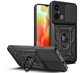 Tech-Protect CamShield Pro černá pro Xiaomi Redmi 12C / Pouzdro / ochrana fotoaparátu