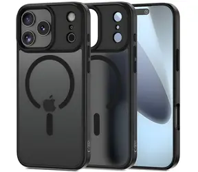 Tech-Protect MagMat matná černá / Kryt / Apple iPhone 17 Pro / MagSafe / TPU+PC