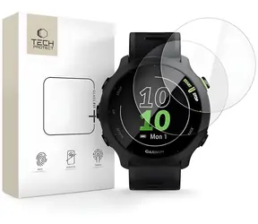 Tech-Protect Glass Fit+ čiré / Tvrzené sklo / Garmin Forerunner 55 / 2 ks