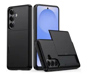 Hurtel AMORUS černá / Kryt / Samsung Galaxy A37 5G / s výsuvnou kapsou na kartu