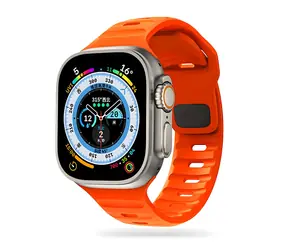 Tech-Protect IconBand Line oranžová / Řemínek / pro Apple Watch 4-9/SE/Ultra 1/2 / 42/44/45/49 mm
