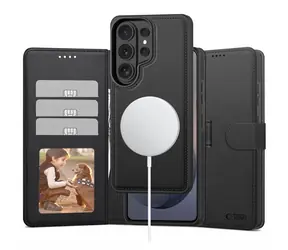 Tech-Protect Wallet MagSafe Samsung Galaxy S26 Ultra matná černá / Pouzdro / MagSafe / Peněženka