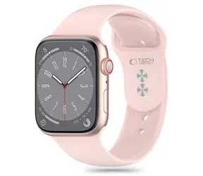 Tech-Protect Silicone Strap pro Apple Watch 38/40/41 mm růžová / Řemínek / Silikonový / Pro Apple Watch 4/5/6/7/8/9/SE