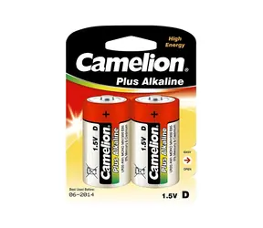 Camelion Plus Alkaline D (LR20) / Baterie / Alkalická / 1,5 V / 2 ks