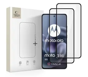 Tech-Protect Glass Fit+ černá / Tvrzené sklo / Motorola Moto G86 5G/G86 5G Power / 2 ks