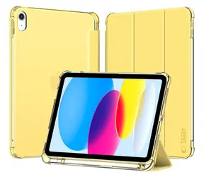Tech-Protect SC Pen Hybrid žlutá-transparentní / Pouzdro pro Apple iPad 10.9" (2022) / schránka na stylus
