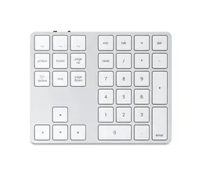 Satechi Extended Wireless Keypad stříbrná / Bezdrátová numerická klávesnice