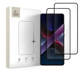 Tech-Protect Glass Fit+ černé / Ochranné tvrzené sklo / Xiaomi POCO X7 5G / 2 ks