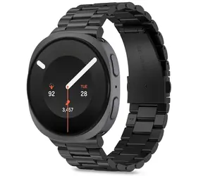Tech-Protect Nerezový řemínek pro Samsung Galaxy Watch černý / Řemínek / 40/44/46 mm / Nerezová ocel