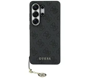 Guess 4G Classic Logo Charm černá / Zadní kryt / Samsung Galaxy S26 Ultra / MagSafe