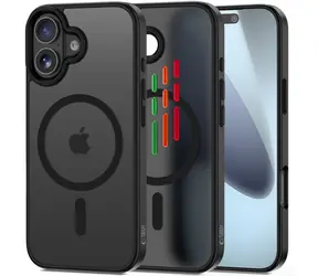 Tech-Protect MagMat XT matná černá / Kryt pro Apple iPhone 17 / MagSafe / sada 4 ks