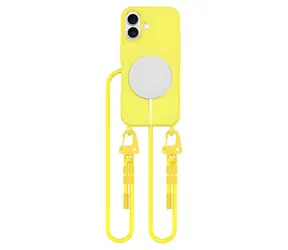 Tech-Protect MagNecklace MagSafe žlutá / Kryt / Apple iPhone 16 / MagSafe / poutko na krk