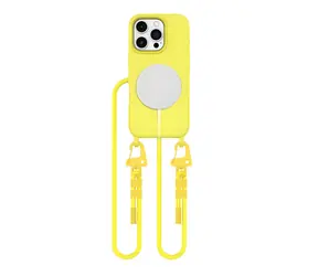 Tech-Protect MagNecklace MagSafe žlutá / Kryt / Apple iPhone 16 Pro / MagSafe / poutko na krk