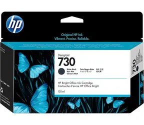 HP 730 matná černá / Inkoustová kazeta / 130 ml / HP DesignJet T1700, T1700dr