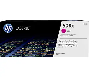 HP 508X CF363XC purpurová / Originální toner / pro LaserJet Enterprise M552, M553 / 9500 stran