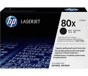 HP 80X černý / Toner / Kontraktový / CF280XC