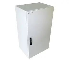 XtendLan Venkovní rozvaděč 19" šedý / Stojanový rozvaděč / 20U / 600×600 mm / IP55 / 3bodový zámek