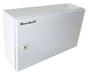 XtendLan Venkovní rozvaděč 19" 6U šedý / Nástěnný rozvaděč / hloubka 180 mm / IP55