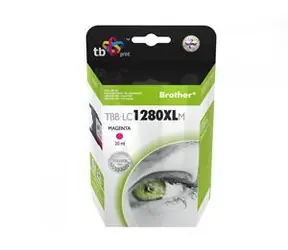 TB LC1280XLM / Inkoustová kazeta / kompatibilní s Brother LC1280XL / purpurová / 810 stran