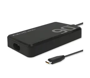 Qoltec GaN Super Fast SLIM 90W / Nabíječka / USB-C PD 3.1 / 5-20V / 4,5A