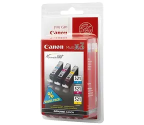 Canon CLI-526 BK/C/M/Y Photo Value / Originální cartridge / + fotopapír / pro iP4x50, MG5x50/6x50/8x50, MX715/885/895