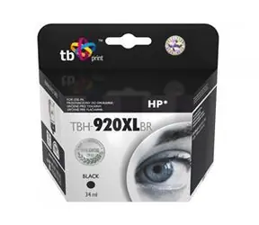 TB renovovaná kazeta CD975AE černá / Inkoustová kazeta / kompatibilní s HP No.920XL / 1200 stran / 34 ml