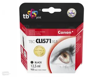 TB Kompatibilní cartridge CLI-571XL pro tiskárny Canon černá / Inkoustová náplň / 715 stran / 12,5 ml